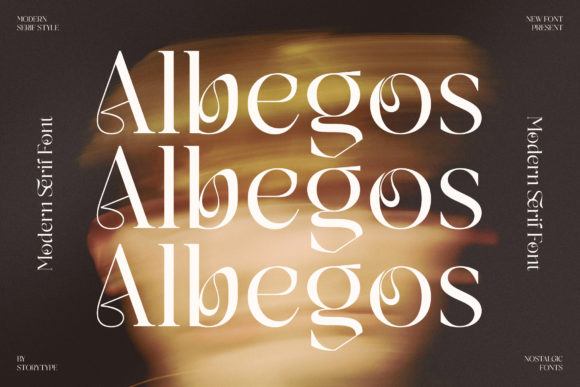 Albegos Font: Elevating Luxury Brand Identity Design