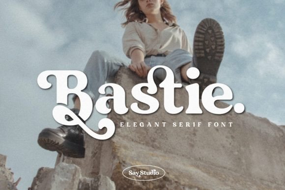 Bastie Serif Font for Elegant Editorial Design