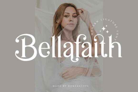 Bellafaith Font: Elevating Campaign Visuals with Elegant Serif Typography