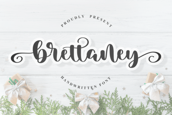Brettaney Font: Sweet Handwritten Style for Business Branding