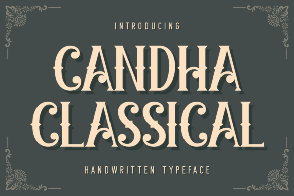 Candha Classical Font for Elegant Web Design