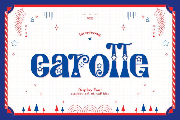 Carolle Font: Whimsical Decorative Type for Crafters