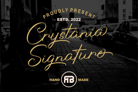 Crystania Font Review for Handmade Labels and Luxury Branding