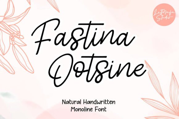 Fastina Ootsine Font for Small Business Branding