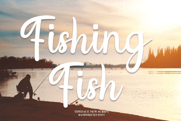 Fishing Fish Font: Friendly Handwritten Type for Digital Marketing