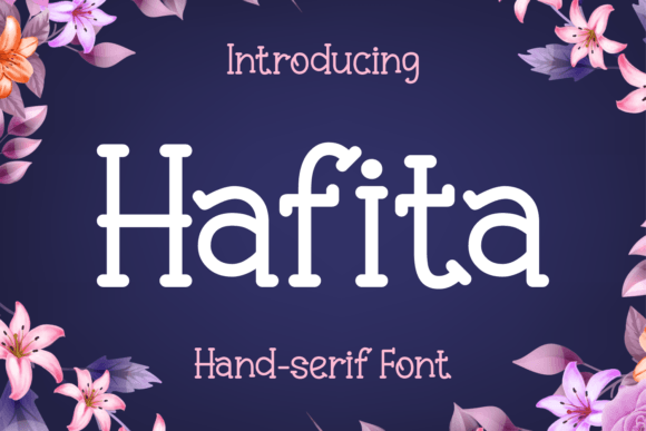 Hafita Font: Playful Serif Typography for Editorial Design