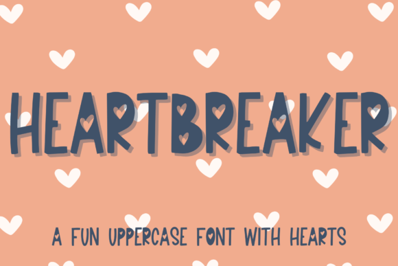 Heartbreaker Font: Cute Handwriting for Makers