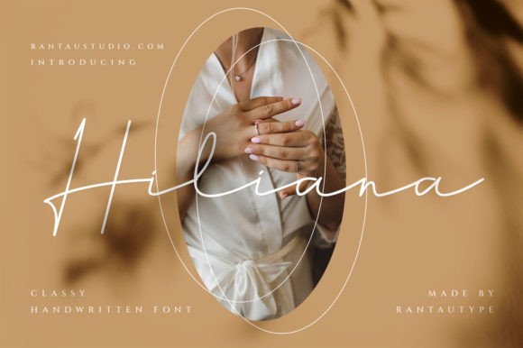 Hiliana Font: Classy Signature Style for Handmade Products