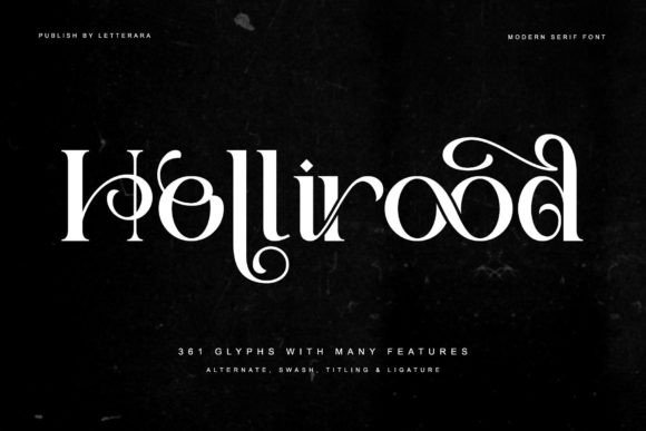 Hollirood Font: Elevating Small Business Brand Identity