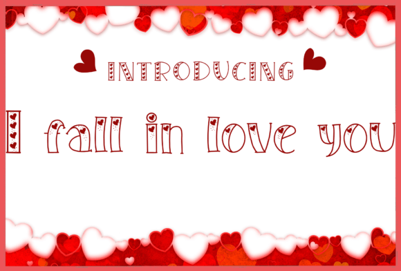 I Fall in Love You Font Review for Romantic Branding
