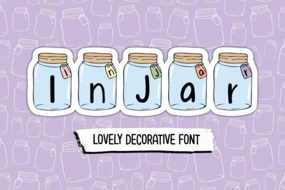Injar Font: A Lovely Decorative Typeface for Makers