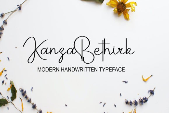 Kanza Bethirk Font for Digital Marketing and Branding