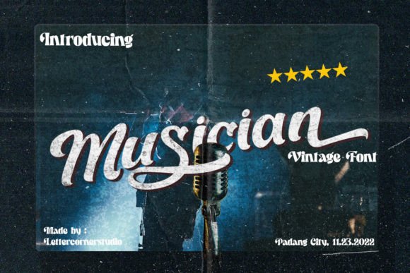 Musician Font Review: A Script Handwritten Typeface for Branding
