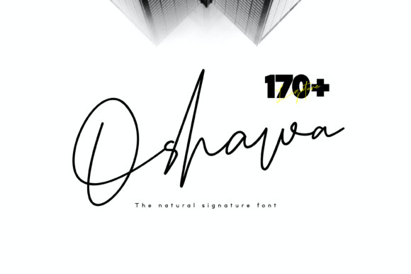 Oshawa Font: Natural Script for Modern Web Design