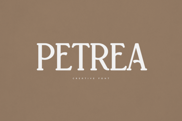Petrea Font: Elevating Editorial Layouts with Elegant Serif Typography