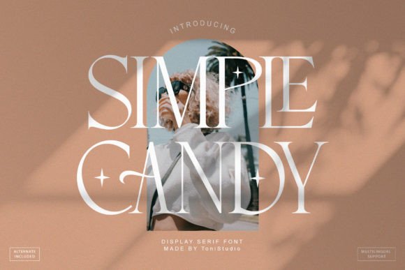 Simple Candy Font Review for Elegant Campaign Design