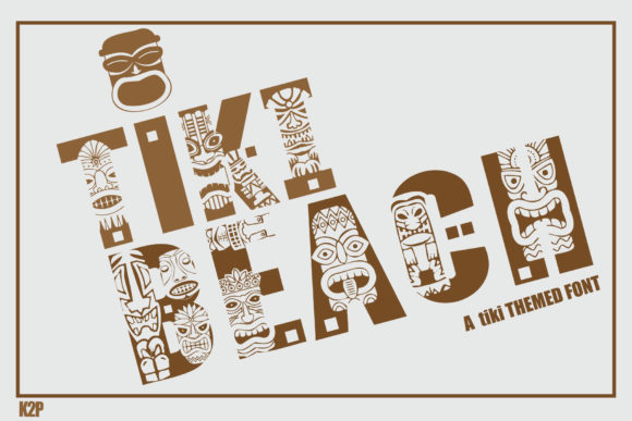 Tiki Beach Font: Bold Decorative Style Guide