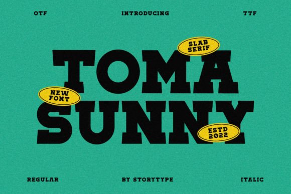 Toma Sunny Font: Elevating Luxury Brand Identity Design
