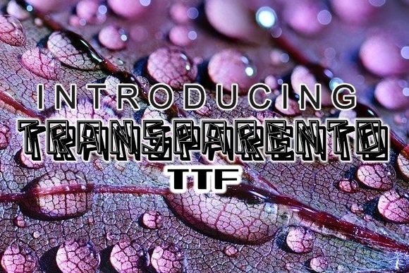 Transparento Font: Style Guide & Transparento Free Download